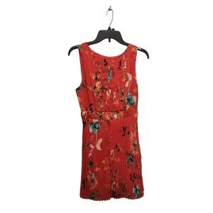 Liz Claiborne Pleated Floral‎ Dress